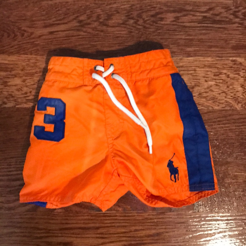 Polo 12 m orange swimsuit